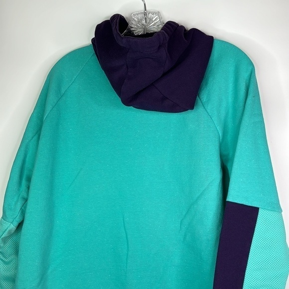 Under Armour Neptune Purple Rival Fleece Pullover Hooded Sweatshirt Size Medium - Picture 5 of 10
